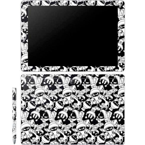 Looney Tunes Marvin Super Sized Pattern Galaxy Book 12in Skin